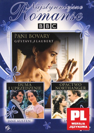 Najsłynniejsze Romanse BBC: Duma i uprzedzenie / Pani Bovary / Opactwo Northanger BOX (BBC) [4DVD]