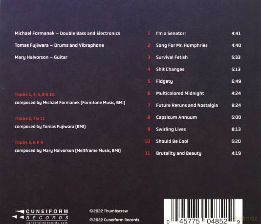 Thumbscrew: Multicolored Midnight [CD]
