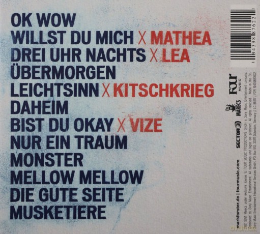 Mark Forster: Musketiere [CD]
