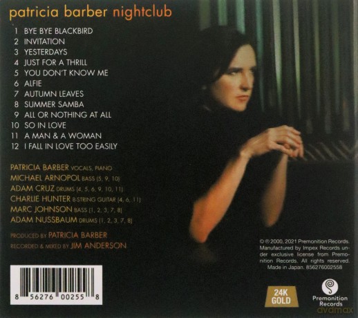 Patricia Barber: Nightclub (24 Karat Gold-CD) [CD]