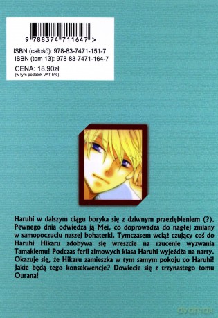 Ouran High School Host Club (Tom 13) [KOMIKS]