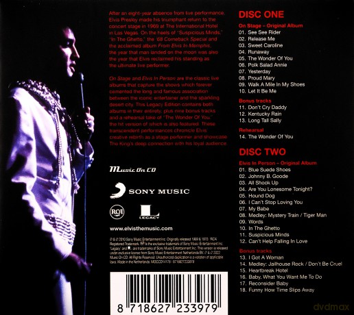 Elvis Presley (1935-1977): On Stage [2CD]