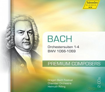 Johann Sebastian Bach (1685-1750): Orchestersuiten Nr.1-4 [2CD]