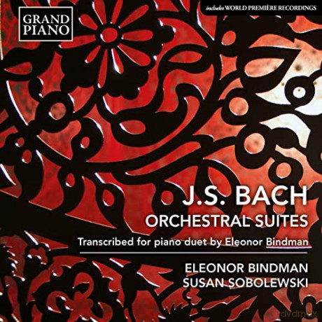 Johann Sebastian Bach (1685-1750): Orchestersuiten Nr.1-4 fur Klavier 4-hndig [CD]