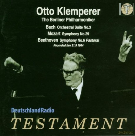 Johann Sebastian Bach (1685-1750): Otto Klemperer dirigiert die Berliner Philharmoniker [2CD]