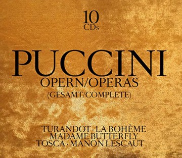 Puccini: Opern-Operas (Gesamt-Complete) [10CD]