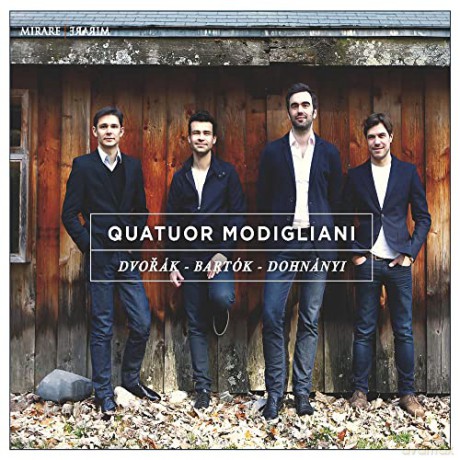 Antonin Dvorak (1841-1904): Quatuor Modigliani - Dvorak / Bartok / Dohnanyi [CD]