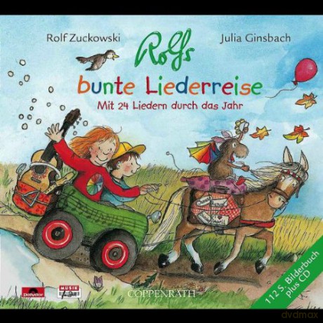 Rolf Zuckowski: Rolfs bunte Liederreise [CD]