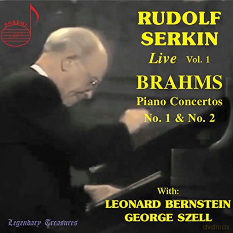 Johannes Brahms (1833-1897): Rudolf Serkin Live Vol.1 [2CD]