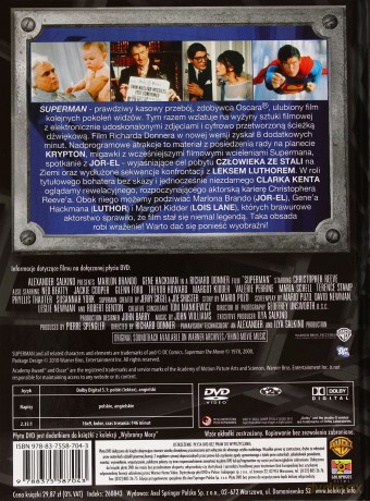 Superman (Wybrańcy Mocy) (booklet) [DVD]