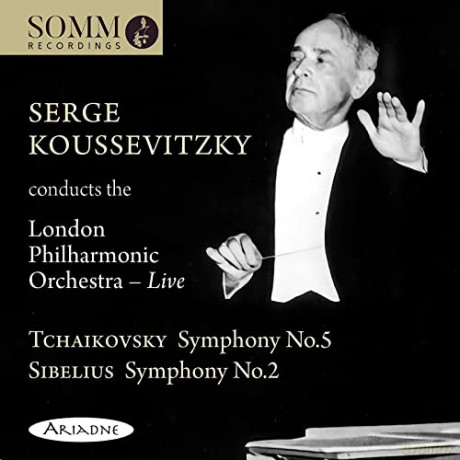 Jean Sibelius (1865-1957): Serge Koussevitzky conducts the London Philharmonic Orchestra - Live [2CD]