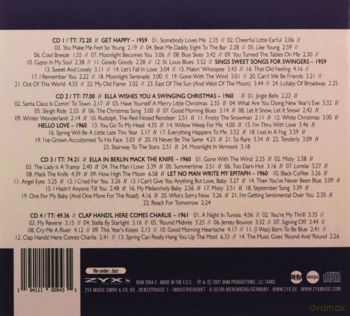 Ella Fitzgerald (1917-1996): Seven Classic Albums [4CD]