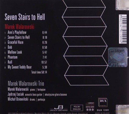 Marek Walarowski Trio: Seven Stairs to Hell [CD]