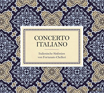 Fortunato Chelleri (1690-1757): Simphonies Nouvelles Nr.1-6 [CD]