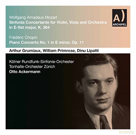 Wolfgang Amadeus Mozart (1756-1791): Sinfonia concertante KV 364 [CD]