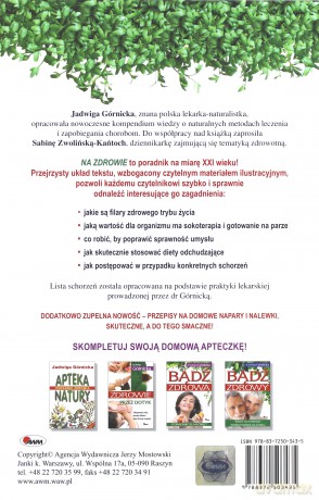 Na zdrowie. Porady dr Górnickiej - Jadwiga Górnicka, Sabina Zwolińska-Kańtoch [KSIĄŻKA]