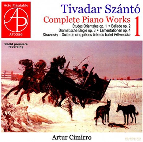Tivadar Szanto (1877-1934): Smtliche Klavierwerke Vol.1 [CD]