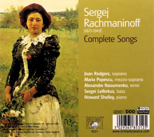 Sergej Rachmaninoff (1873-1943): Smtliche Lieder [3CD]