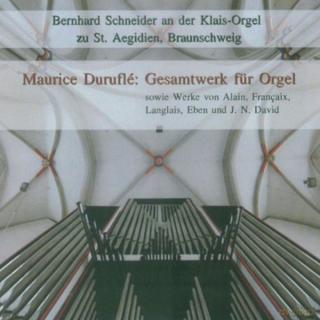 Maurice Durufle (1902-1986): Smtliche Orgelwerke [CD]