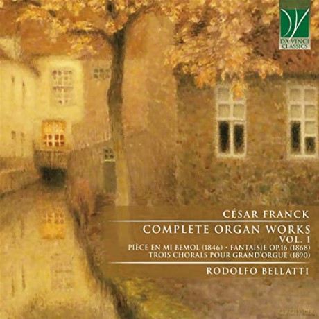 Cesar Franck (1822-1890): Smtliche Orgelwerke Vol.1 [CD]
