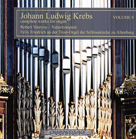 Johann Ludwig Krebs (1713-1780): Smtliche Orgelwerke Vol.8 [CD]