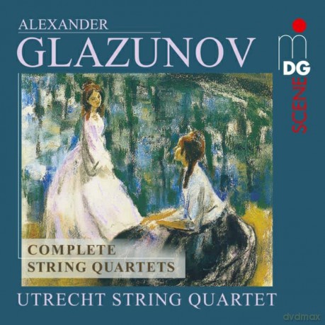 Alexander Glasunow (1865-1936): Smtliche Streichquartette [5CD]