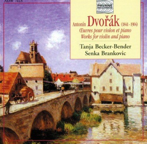 Antonin Dvorak (1841-1904): Sonate fur Violine & Klavier op.57 [CD]