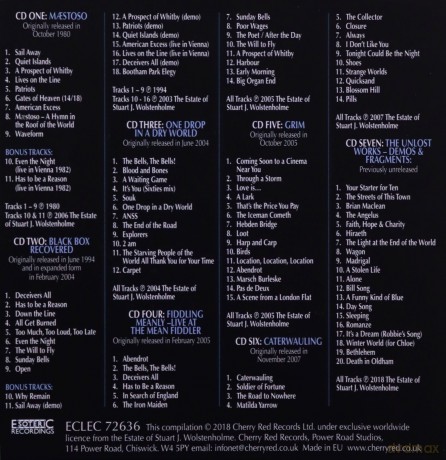 Woolly Wolstenholme (ex-Barclay James Harvest): Strange Worlds: A Collection 1980 - 2010 [7CD]
