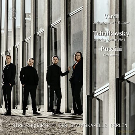 Giuseppe Verdi (1813-1901): Streichquartett der Staatskapelle Berlin - Verdi / Tschaikowsky / Puccini [CD]