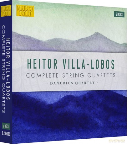 Heitor Villa-Lobos (1887-1959): Streichquartette Nr.1-17 [6CD]
