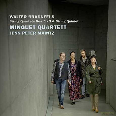 Walter Braunfels (1882-1954): Streichquartette Nr.1-3 [2CD]