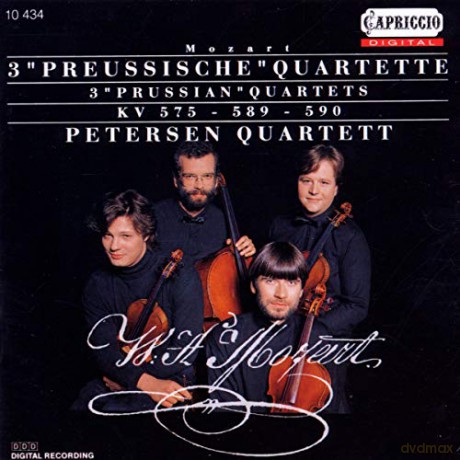 Wolfgang Amadeus Mozart (1756-1791): Streichquartette Nr.21-23 Preussische [CD]