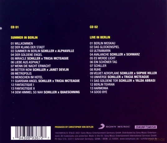 Schiller: Summer In Berlin [2CD]