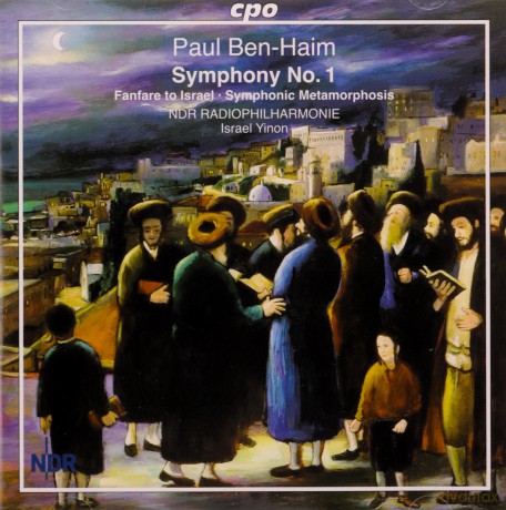 Paul Ben-Haim (1897-1984): Symphonie Nr.1 [CD]