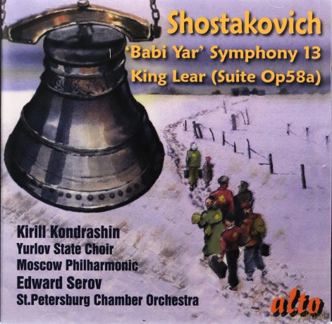 Dmitri Schostakowitsch (1906-1975): Symphonie Nr.13 Babi Yar [CD]