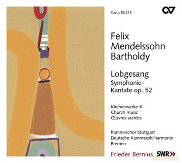 Felix Mendelssohn Bartholdy (1809-1847): Symphonie Nr.2 Lobgesang [CD]