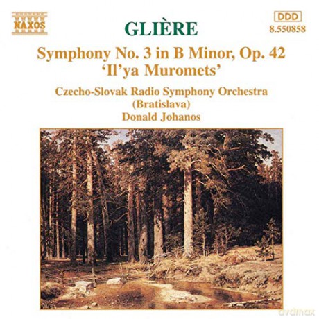 Reinhold Gliere (1875-1956): Symphonie Nr.3 Ilya Murometz [CD]
