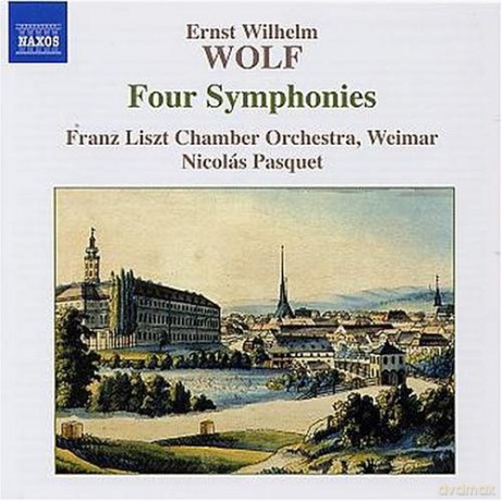 Ernst Wilhelm Wolf (1735-1792): Symphonien in C,D,Es,F [CD]