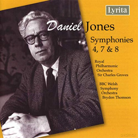 Daniel Jones (1912-1993): Symphonien Nr.4,7,8 [CD]