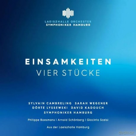 Philippe Boesmans: Symphoniker Hamburg - Einsamkeiten (Vier Stucke) [CD]