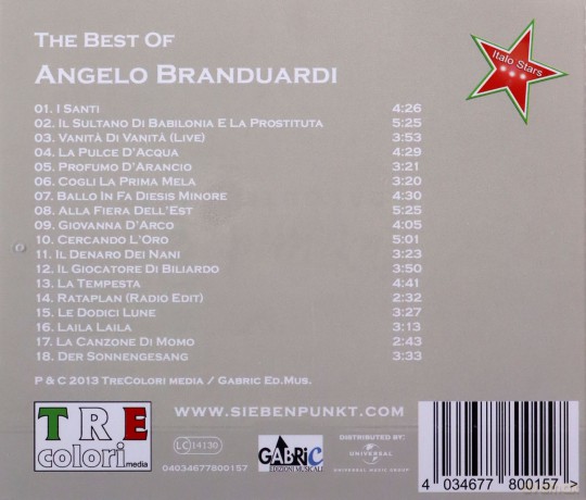 Angelo Branduardi: The Best Of Angelo Branduardi [CD]