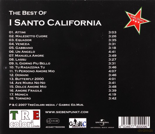 I Santo California: The Best Of I Santo California [CD]