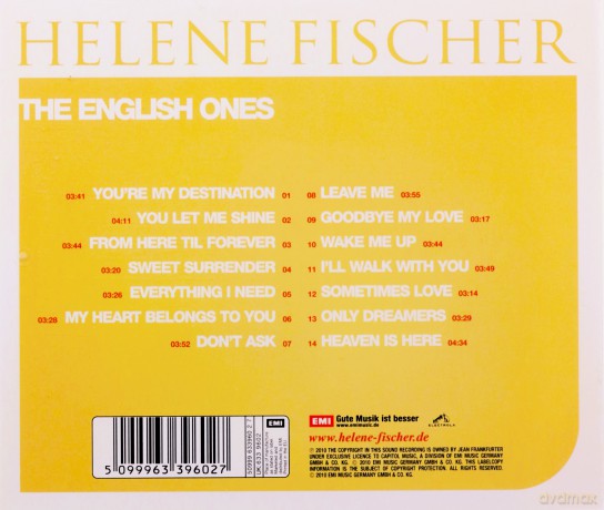 Helene Fischer: The English Ones [CD]