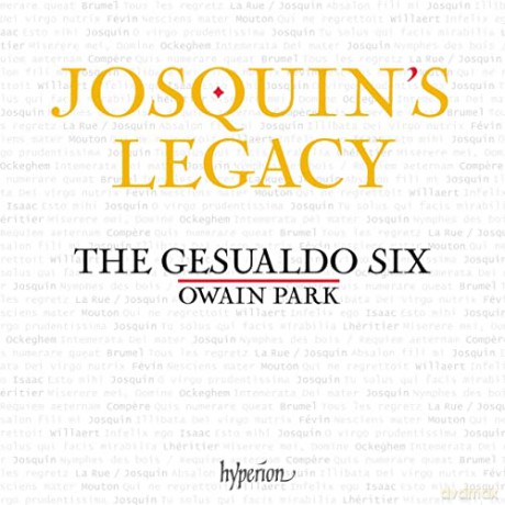 Johannes Ockeghem (1430-1497): The Gesualdo Six - Josquin's Legacy [CD]