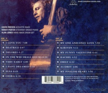 David Friesen: The Name Of A Woman [2CD]