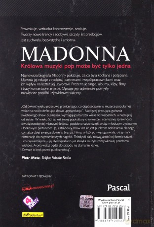 Madonna Królowa Muzyki Pop - Daryl Easlea, Eddi Fiegel [KSIĄŻKA]