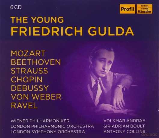 Wolfgang Amadeus Mozart (1756-1791): The Young Friedrich Gulda [6CD]