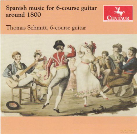 Salvador Castro de Gistau (1770-1831): Thomas Schmitt - Spanische Gitarrenmusik des Barock [CD]