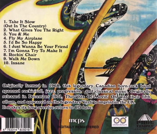 Lighthouse: Thoughts Of Movin' On [CD]
