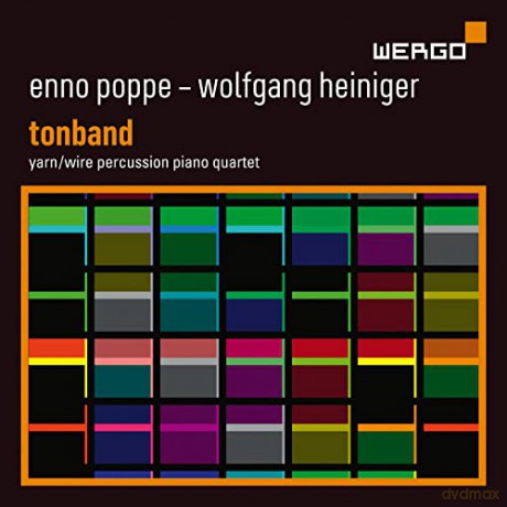 Enno Poppe: Tonband fur 2 Schlagzeuger,2 Keyboards,Live-Elektronik [CD]